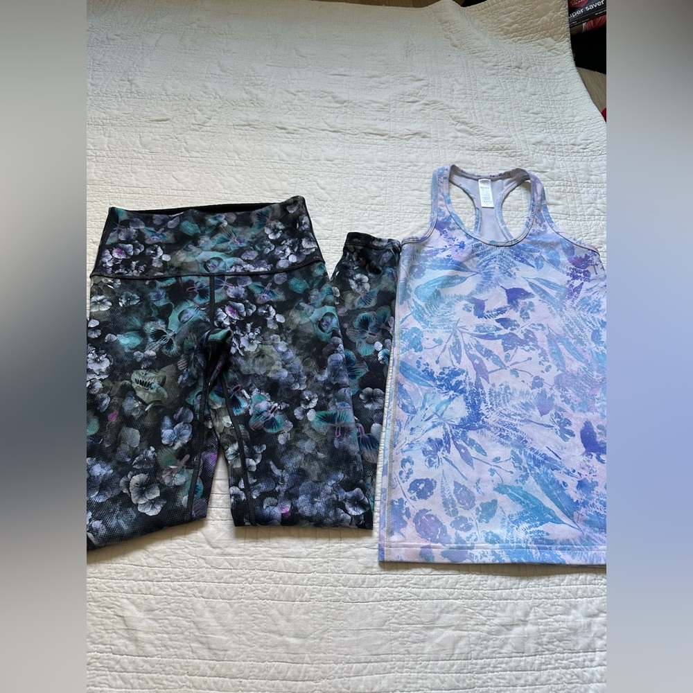 Ivivva Leggings & Tank size 12